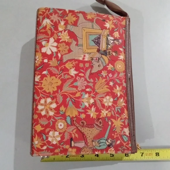 Celebrity red beaded bag set 5pc - Picture 9 of 16